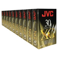 10 x JVC XG 30 Minute Super