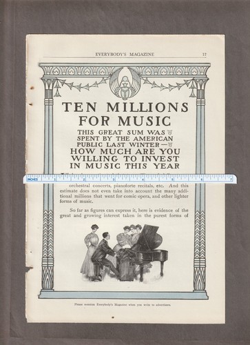 Vintage 1907 aeolian pianola - 1907,