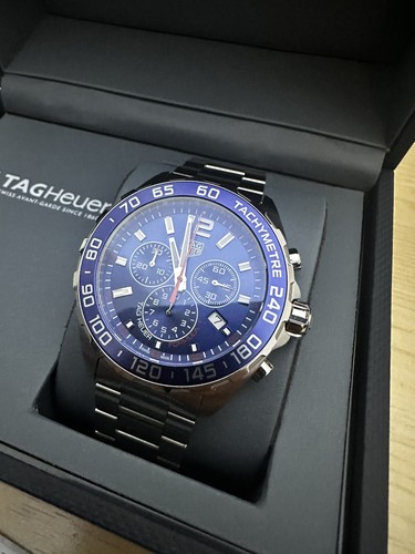 Tag heuer formula blue dial - heuer,