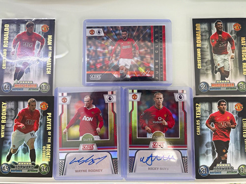 Massive man utd football - man, card