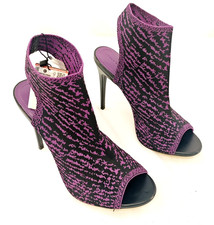 Zara Purple & Black Zebra Slip