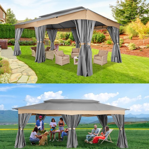 Outdoor gazebo 12x12 10x13 - gazebo,