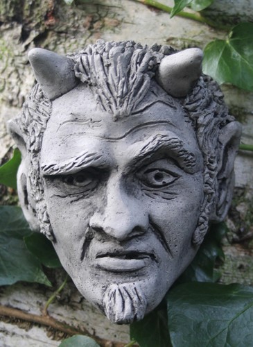 Devil little garden wall - garden,