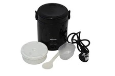Rasonic Electric Mini Rice Cooker 0.4L Portable With Non-Stick Pot Keep Warm
