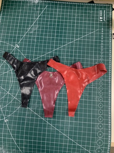 Rubber latex thongs x - latex,
