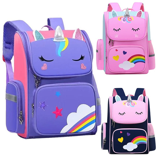 Girls backpack unicorn pink - backpack,