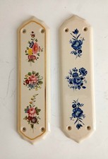 Ceramic door finger plates - 2,