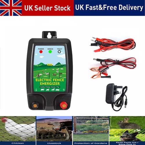 Electric fence energiser 12v - electric,