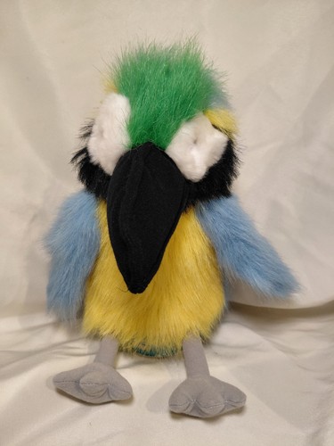 Macaw parrot blue and yellow - blue,