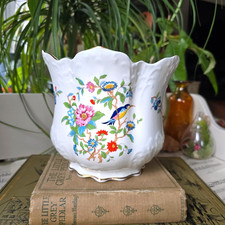 Aynsley Plant Pot Bone China