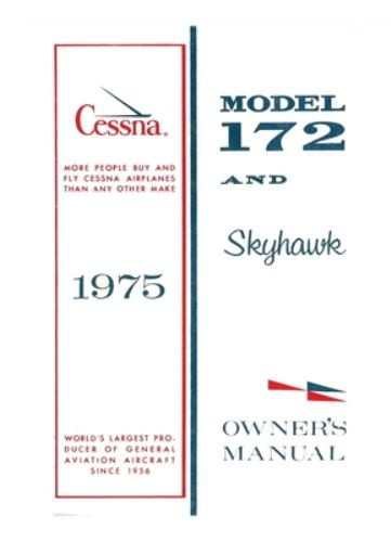 Cessna 1975 model 172 and - 1975,