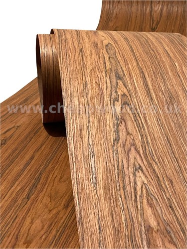 Flame mahogany veneer - flame,
