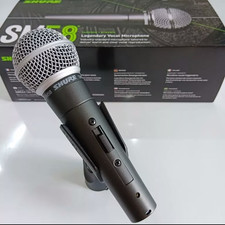 NEW Shure SM58S Dynamic Vocal Microphone with On/Off Switch UK