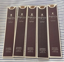 Asprey London Purple Water Amenity Collection Set of 10 Emery Boards - NEW