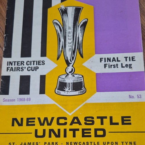 Fairs cup final football - fairs,