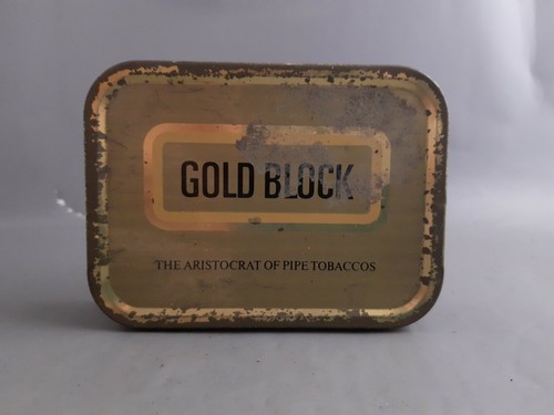 Vintage gold block empty 50g - vintage,
