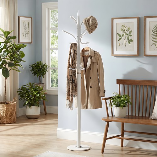 Freestanding coat rack - rack, hat
