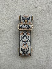 Pom Pom London Navy Floral Bag