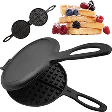 Portable Cast Iron Waffle
