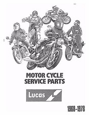 Lucas Parts Manual Book