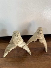 LOT OF 2 Vintage Antique Inuit