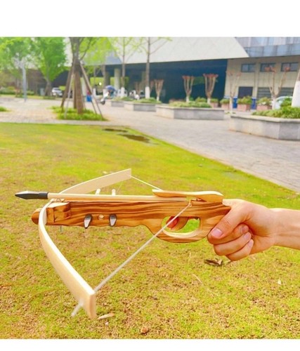 Wooden pistol crossbow bolt - crossbow,