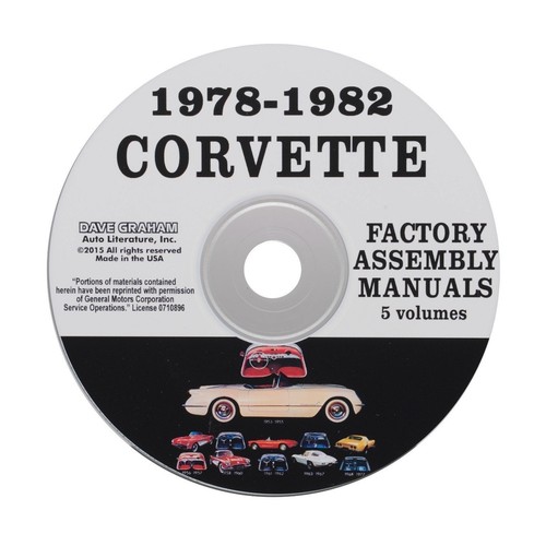 1978 1982 corvette - corvette, assembly