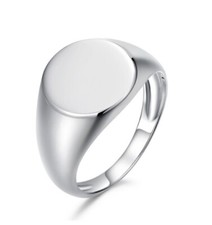 Mens Silver Signet Rings