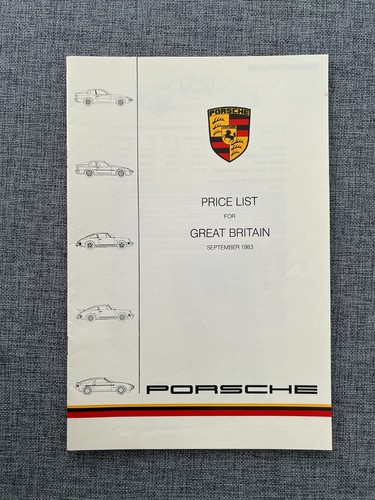 Porsche price list - price, 911