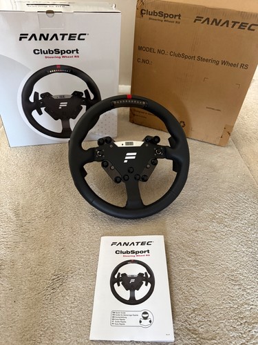 Fanatec clubsport steering - fanatec, rs