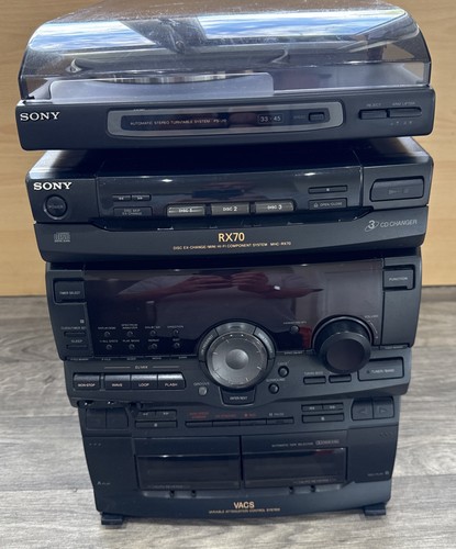 Sony mhc rx70 system - sony, mhc-rx70