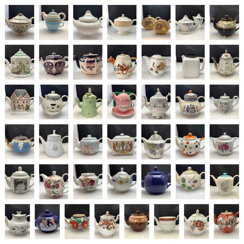 Vintage china teapot - china, large
