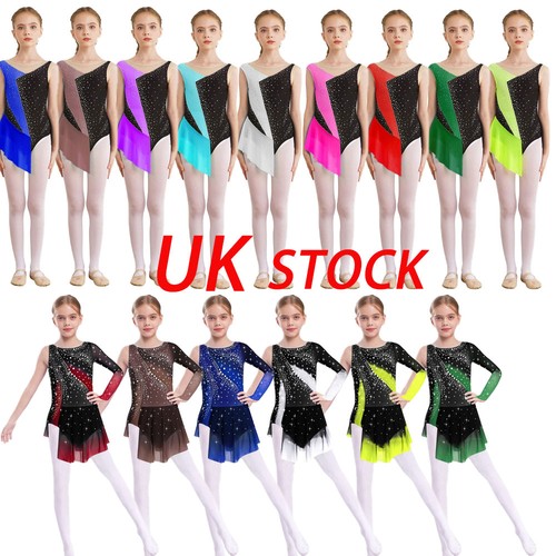 Girls figure skating dress - uk,