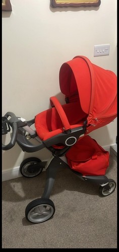 Stokke pushchair car seat and - pushchair,car,