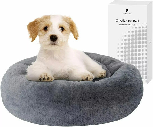 Donut dog bed - donut,