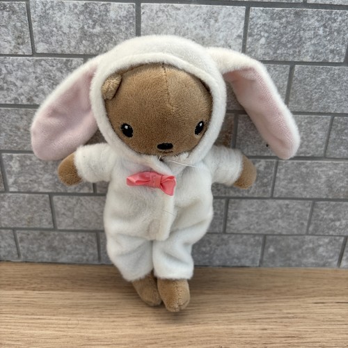 Bear dressed a bunny - dressed,