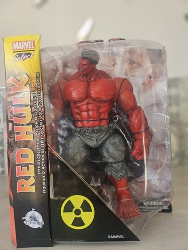Marvel select red hulk - marvel,