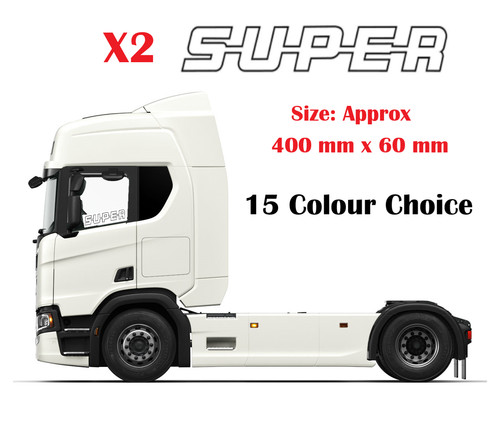 Scania outline super window - scania,