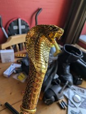 Black Steel Walking Stick with