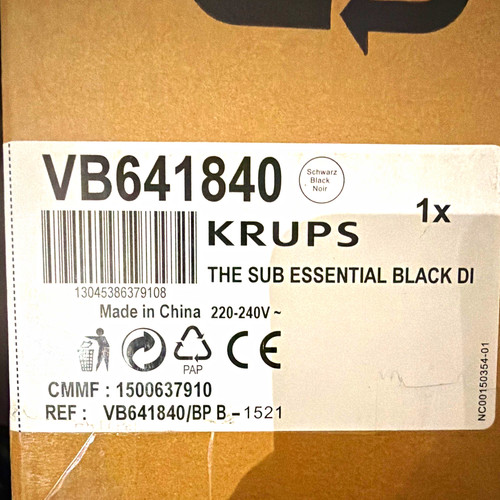 Krups the sub essential - krups,