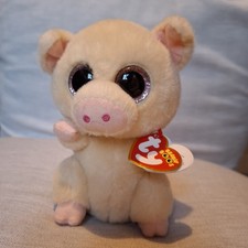 Beanie Boo Piggley, Ty, 6-inch Soft Plush Toy, Original Tags
