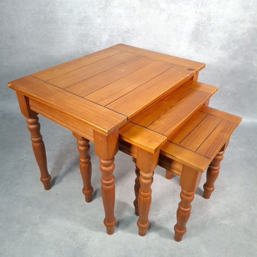 Vintage pine nest - pine, solid