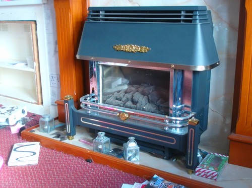 Gas fire back boiler baxi - gas,