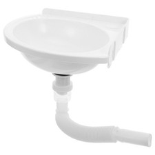  Corner Basin Unit Sink Rectangle Wall-mount Bathroom Sinks for Small Bathrooms