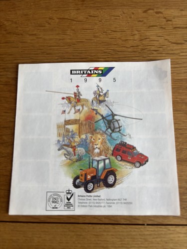 Britains farm 1995 - britains,
