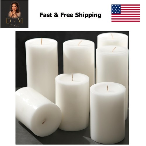 Unscented white pillar - unscented,