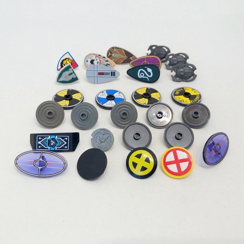 Lego mixed shields job lot - lot,