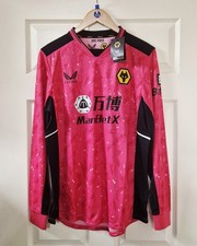 WOLVERHAMPTON WNDRS PRO VERSION KEEPER SHIRT 21/22 - ADULT LARGE -BRAND NEW TAGS