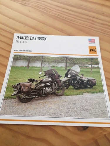Harley davidson wla 750 - harley,