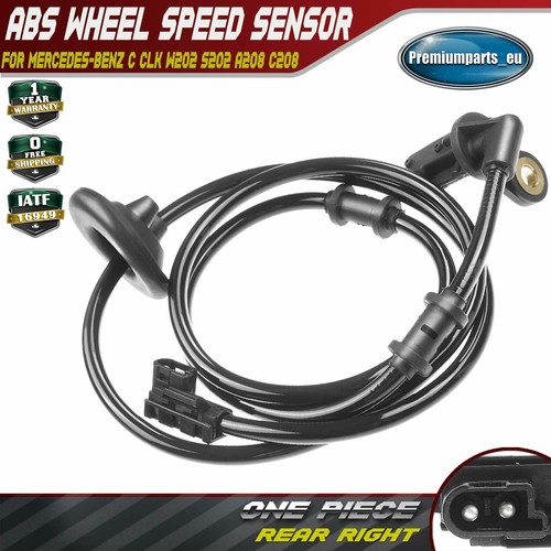 Abs wheel speed sensor - wheel, rear